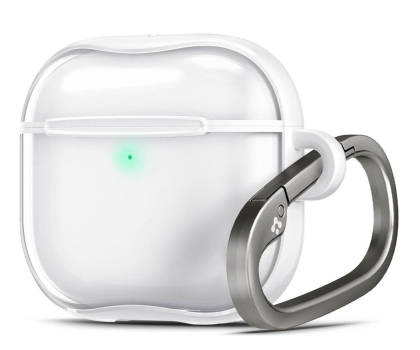 Etui na słuchawki Spigen Ultra Hybrid do Apple AirPods 4. generacji jet white